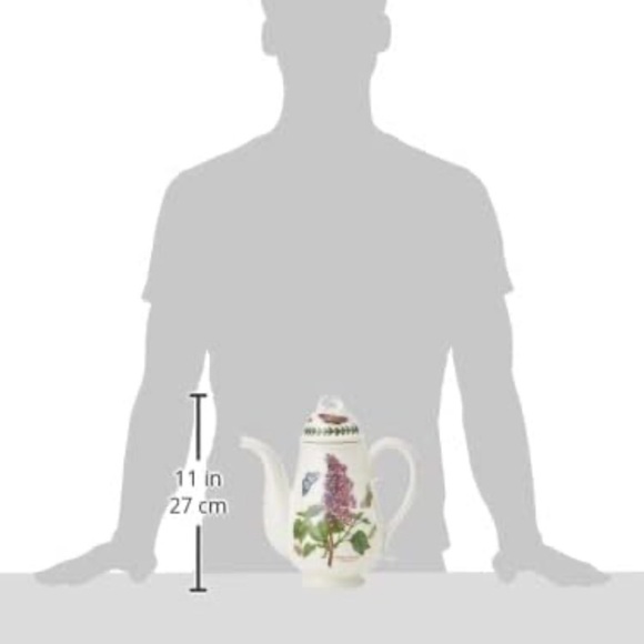 Portmeirion Botanic 2.75 Pt Coffee Pot NEW Garden Lilac - Picture 3 of 8